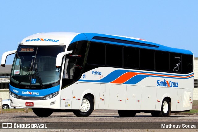 VUSC - Viação União Santa Cruz 4060 na cidade de Venâncio Aires, Rio Grande do Sul, Brasil, por Matheus Souza. Número da foto: #7557112.