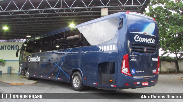 Viação Cometa 719598 na cidade de Lorena, São Paulo, Brasil, por Alex Ramos Ribeiro. ID da foto: 7559098.