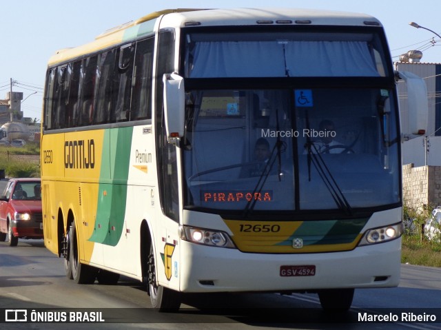 Empresa Gontijo de Transportes 12650 na cidade de Matozinhos, Minas Gerais, Brasil, por Marcelo Ribeiro. ID da foto: 7556477.