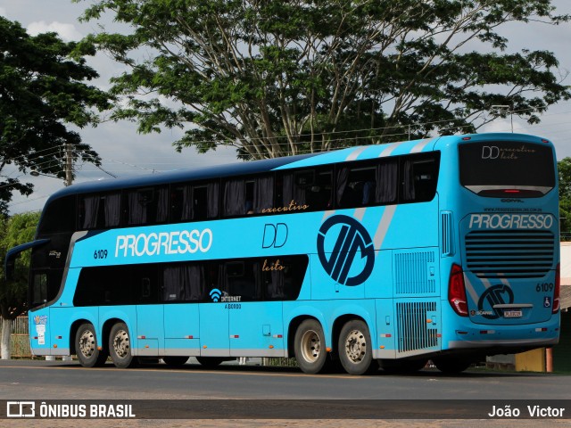 Auto Viação Progresso 6109 na cidade de Demerval Lobão, Piauí, Brasil, por João Victor. Número da foto: #7557232.