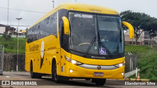 Viação Nordeste 1710 na cidade de Natal, Rio Grande do Norte, Brasil, por Elianderson Silva. Número da foto: #7557633.