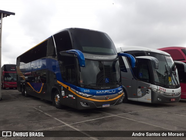 Marlu Turismo 505 na cidade de São Paulo, São Paulo, Brasil, por Andre Santos de Moraes. ID da foto: 7558175.