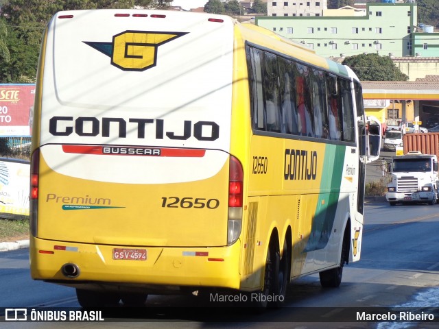 Empresa Gontijo de Transportes 12650 na cidade de Matozinhos, Minas Gerais, Brasil, por Marcelo Ribeiro. ID da foto: 7556470.