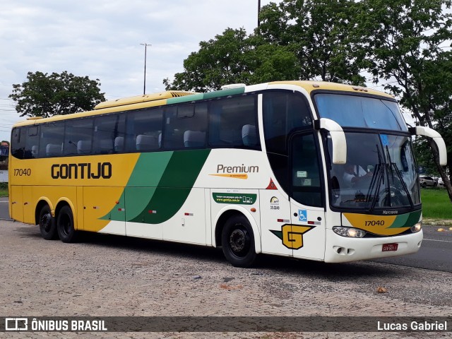 Empresa Gontijo de Transportes 17040 na cidade de Teresina, Piauí, Brasil, por Lucas Gabriel. Número da foto: #7556864.