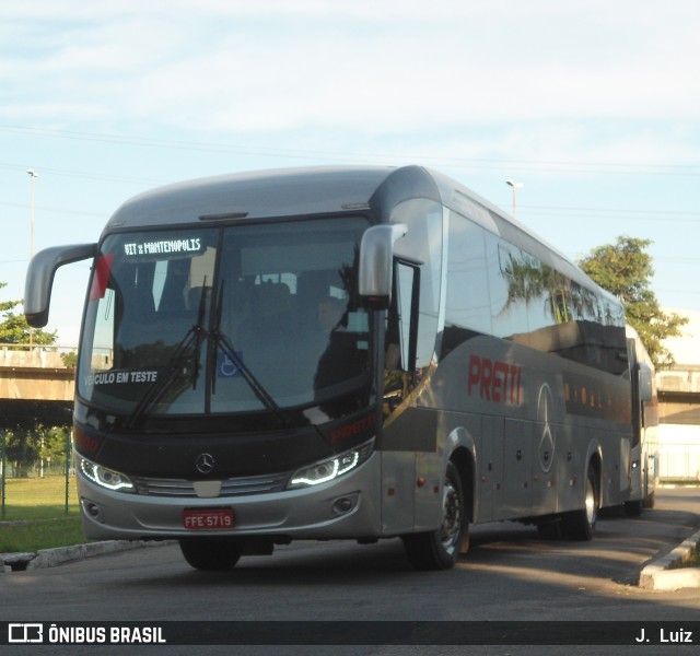 Viação Pretti 17000 na cidade de Vitória, Espírito Santo, Brasil, por J.  Luiz. ID da foto: 7560691.