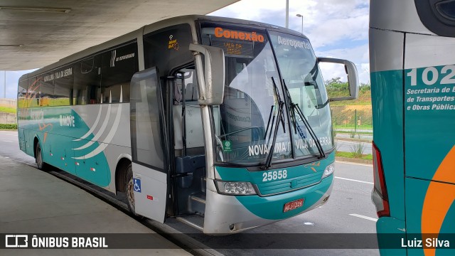 Saritur - Santa Rita Transporte Urbano e Rodoviário 25858 na cidade de Confins, Minas Gerais, Brasil, por Luiz Silva. ID da foto: 7560323.