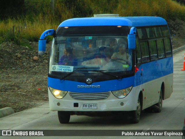 Ônibus Particulares FAENADORA CISNE AUSTRAL na cidade de Coyhaique, Coyhaique, Aysén del General Carlos Ibáñez del Campo, Chile, por Pablo Andres Yavar Espinoza. Número da foto: #7561986.