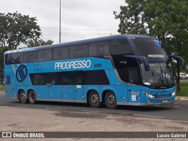 Auto Viação Progresso 6029 na cidade de Teresina, Piauí, Brasil, por Lucas Gabriel. ID da foto: 7561884.