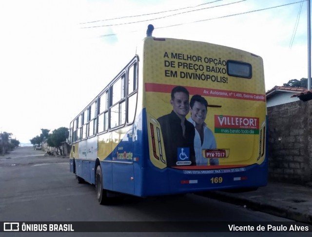 Trancid - Transporte Cidade de Divinópolis 169 na cidade de Divinópolis, Minas Gerais, Brasil, por Vicente de Paulo Alves. Número da foto: #7561008.