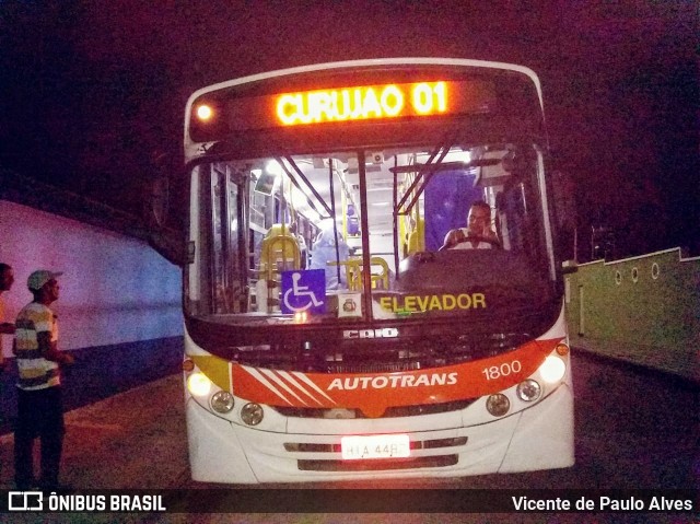 Autotrans > Turilessa 1800 na cidade de Itaúna, Minas Gerais, Brasil, por Vicente de Paulo Alves. Número da foto: #7561120.