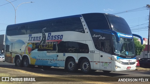 TransBasso Transporte e Turismo 022 na cidade de Foz do Iguaçu, Paraná, Brasil, por ANDERSON FÉLIX. Número da foto: #7561335.
