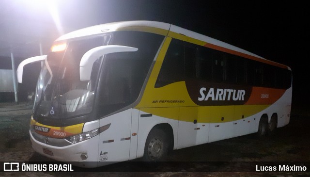 Saritur - Santa Rita Transporte Urbano e Rodoviário 26900 na cidade de Santa Maria de Itabira, Minas Gerais, Brasil, por Lucas Máximo. ID da foto: 7561579.