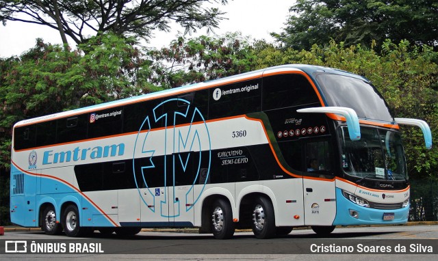 Emtram 5360 na cidade de São Paulo, São Paulo, Brasil, por Cristiano Soares da Silva. ID da foto: 7561380.