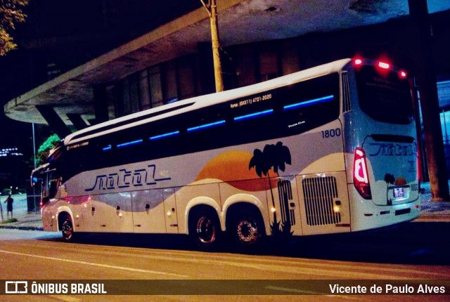 Transportadora Turística Natal 1800 na cidade de Belo Horizonte, Minas Gerais, Brasil, por Vicente de Paulo Alves. ID da foto: 7563347.