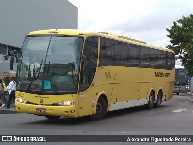 Viação Itapemirim 5033 na cidade de Rio de Janeiro, Rio de Janeiro, Brasil, por Alexandre Figueiredo Pereira. Número da foto: #7563932.
