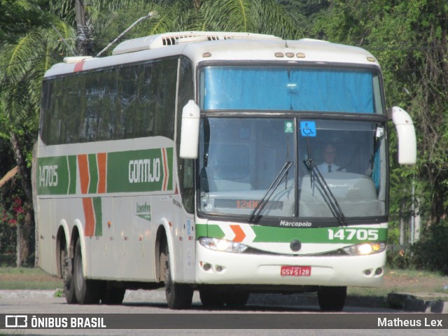 Empresa Gontijo de Transportes 14705 na cidade de Recife, Pernambuco, Brasil, por Matheus Lex. ID da foto: 7564050.