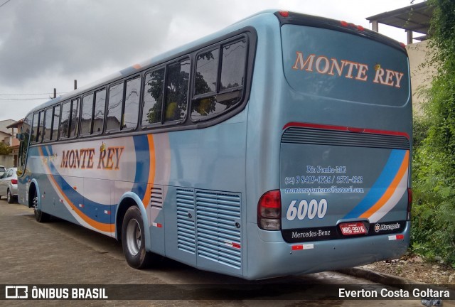 Monte Rey Turismo 6000 na cidade de Piúma, Espírito Santo, Brasil, por Everton Costa Goltara. Número da foto: #7562987.