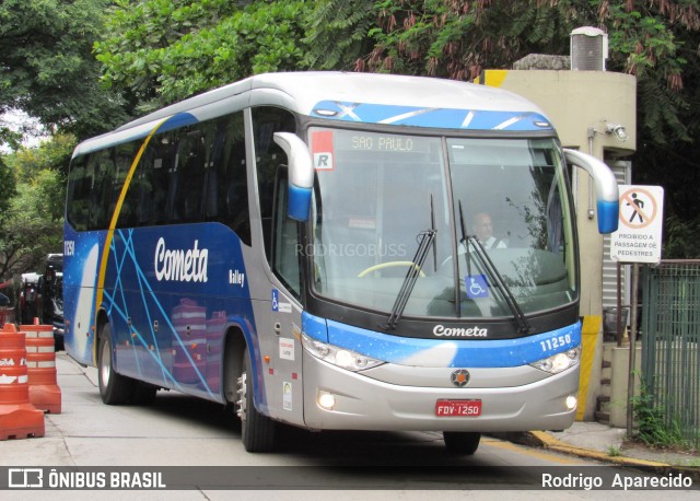 Viação Cometa 11250 na cidade de São Paulo, São Paulo, Brasil, por Rodrigo  Aparecido. ID da foto: 7563779.