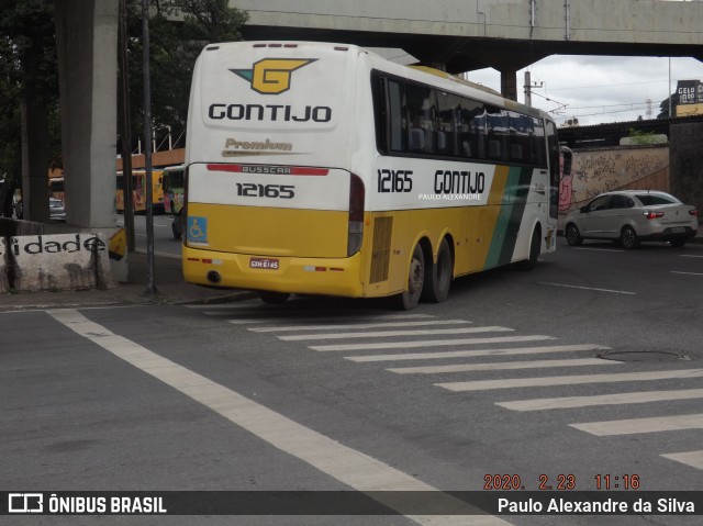 Empresa Gontijo de Transportes 12165 na cidade de Belo Horizonte, Minas Gerais, Brasil, por Paulo Alexandre da Silva. Número da foto: #7563554.