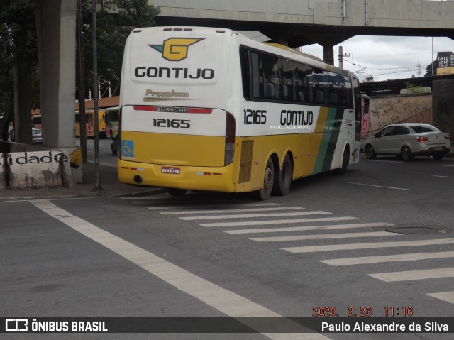 Empresa Gontijo de Transportes 12165 na cidade de Belo Horizonte, Minas Gerais, Brasil, por Paulo Alexandre da Silva. ID da foto: 7563554.