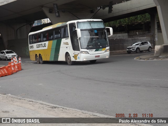 Empresa Gontijo de Transportes 12165 na cidade de Belo Horizonte, Minas Gerais, Brasil, por Paulo Alexandre da Silva. ID da foto: 7563557.