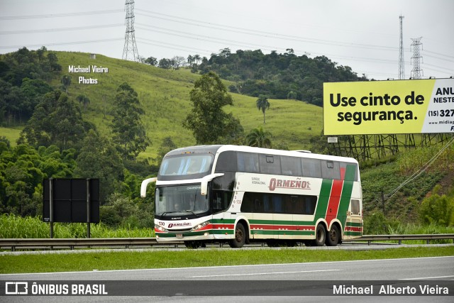 Expreso Internacional Ormeño 130 na cidade de Santana de Parnaíba, São Paulo, Brasil, por Michael  Alberto Vieira. Número da foto: #7562590.