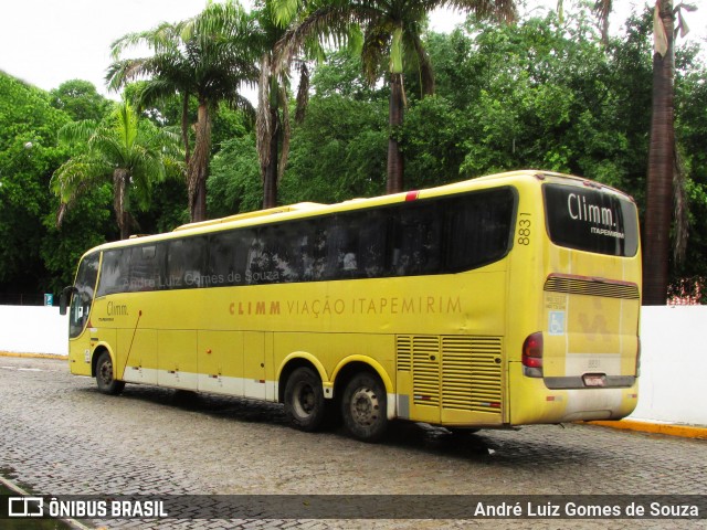 Viação Itapemirim 8831 na cidade de Fortaleza, Ceará, Brasil, por André Luiz Gomes de Souza. ID da foto: 7564408.