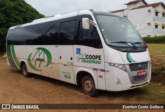 Coope Transerrana 207 na cidade de Piúma, Espírito Santo, Brasil, por Everton Costa Goltara. Número da foto: #7567376.