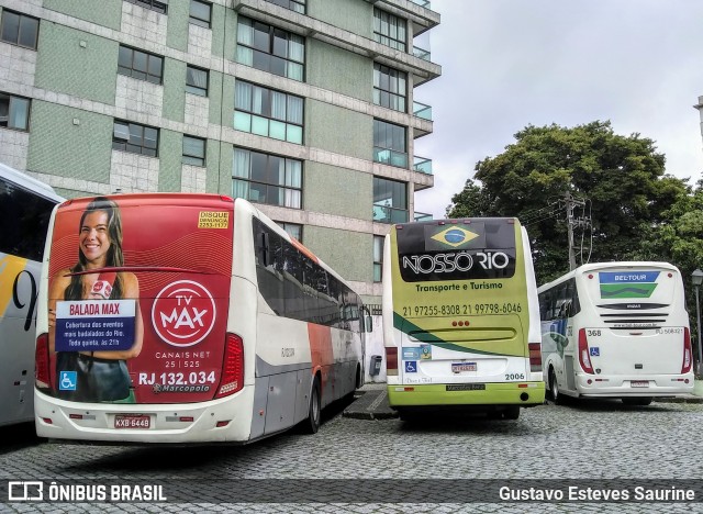 Evanil Transportes e Turismo RJ 132.034 na cidade de Petrópolis, Rio de Janeiro, Brasil, por Gustavo Esteves Saurine. ID da foto: 7566726.