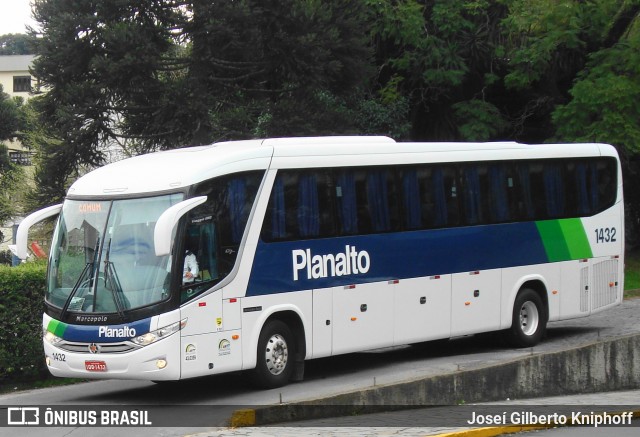 Planalto Transportes 1432 na cidade de Caxias do Sul, Rio Grande do Sul, Brasil, por Joseí Gilberto Kniphoff. Número da foto: #7565040.