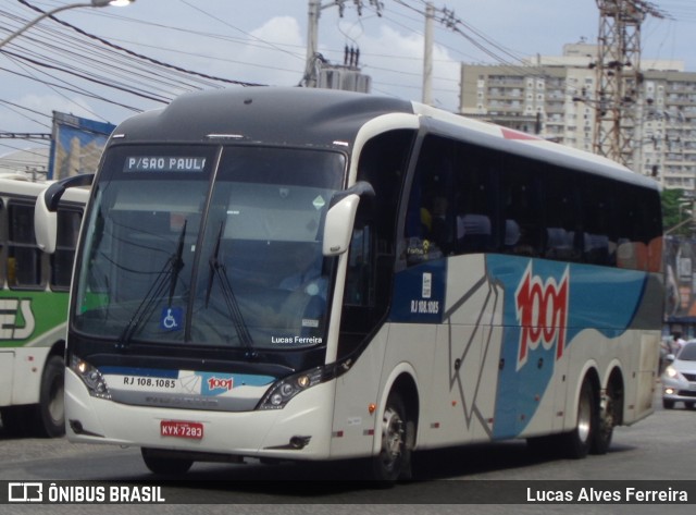 Auto Viação 1001 RJ 108.1085 na cidade de Nova Iguaçu, Rio de Janeiro, Brasil, por Lucas Alves Ferreira. Número da foto: #7566301.