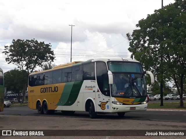Empresa Gontijo de Transportes 14190 na cidade de Teresina, Piauí, Brasil, por Josué Nascimento. Número da foto: #7566559.