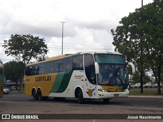 Empresa Gontijo de Transportes 14190 na cidade de Teresina, Piauí, Brasil, por Josué Nascimento. ID da foto: 7566559.