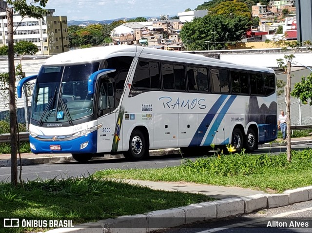 Ramos Turismo 3600 na cidade de Belo Horizonte, Minas Gerais, Brasil, por Ailton Alves. ID da foto: 7566810.