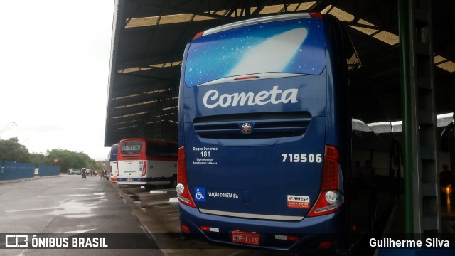 Viação Cometa 719506 na cidade de Praia Grande, São Paulo, Brasil, por Guilherme Silva. Número da foto: #7566949.