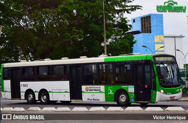 Viação Santa Brígida 1 1843 na cidade de São Paulo, São Paulo, Brasil, por Victor Henrique. Número da foto: #7565954.