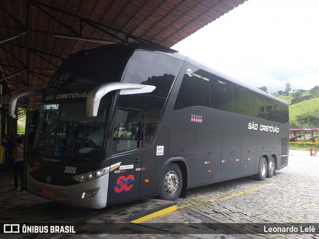 Viação São Cristóvão 3000 na cidade de Camanducaia, Minas Gerais, Brasil, por Leonardo Lelê. ID da foto: 7565185.