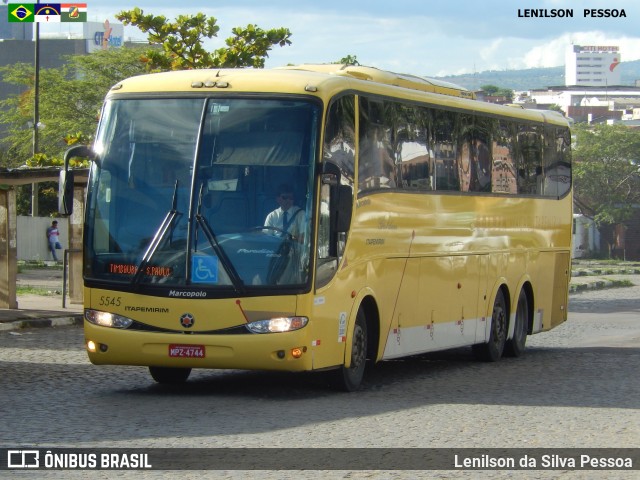 Viação Itapemirim 5545 na cidade de Caruaru, Pernambuco, Brasil, por Lenilson da Silva Pessoa. ID da foto: 7567199.