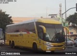 Ouro de Minas Transportes e Turismo 1302 na cidade de Rio de Janeiro, Rio de Janeiro, Brasil, por Marcos Reis. Número da foto: #:id.