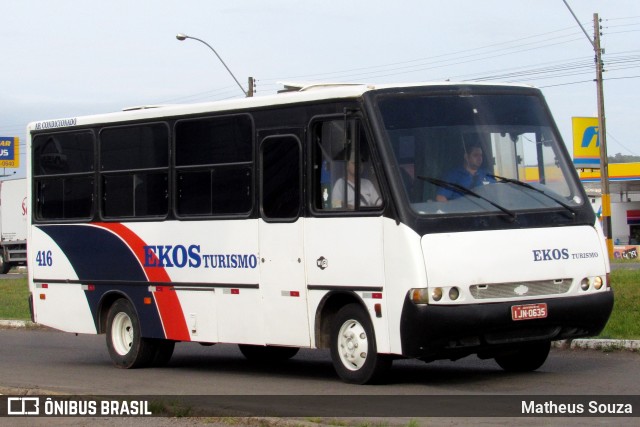 Ekos Turismo 416 na cidade de Santa Cruz do Sul, Rio Grande do Sul, Brasil, por Matheus Souza. Número da foto: #7570004.