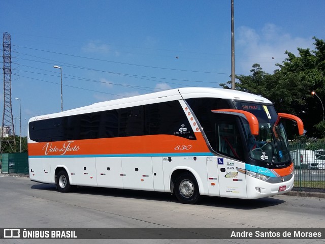 Viação Vale do Tietê 830 na cidade de São Paulo, São Paulo, Brasil, por Andre Santos de Moraes. Número da foto: #7569152.
