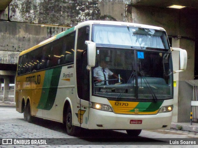 Empresa Gontijo de Transportes 12170 na cidade de Belo Horizonte, Minas Gerais, Brasil, por Luis Soares. ID da foto: 7569693.