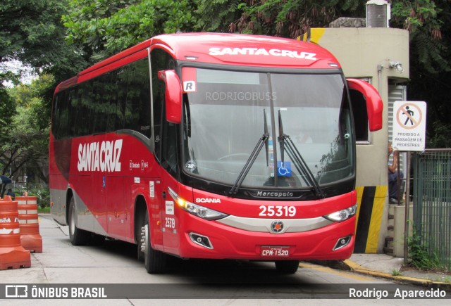 Viação Santa Cruz 25319 na cidade de São Paulo, São Paulo, Brasil, por Rodrigo  Aparecido. Número da foto: #7568821.