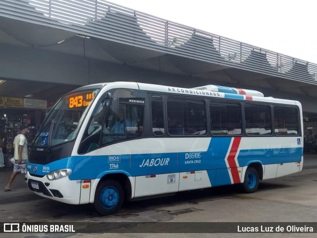 Auto Viação Jabour D86106 na cidade de Rio de Janeiro, Rio de Janeiro, Brasil, por Lucas Luz de Oliveira. ID da foto: 7568687.