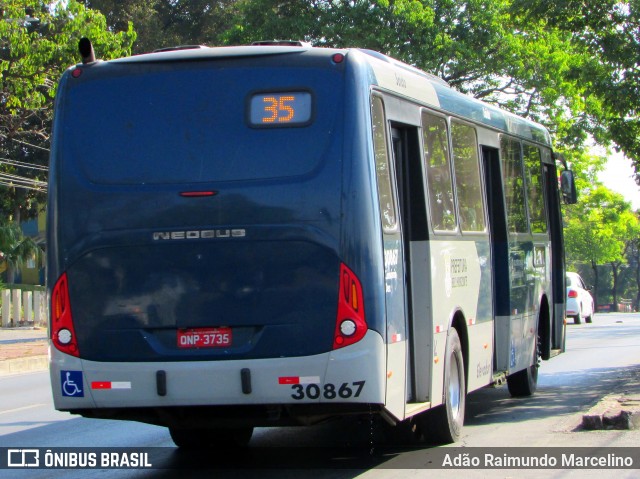 Independência > Trans Oeste Transportes 30867 na cidade de Belo Horizonte, Minas Gerais, Brasil, por Adão Raimundo Marcelino. ID da foto: 7570187.