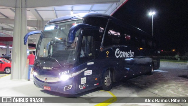 Viação Cometa 719554 na cidade de Guaratinguetá, São Paulo, Brasil, por Alex Ramos Ribeiro. Número da foto: #7570403.