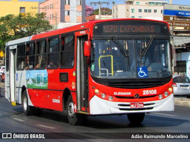 Autotrans > Turilessa 25108 na cidade de Belo Horizonte, Minas Gerais, Brasil, por Adão Raimundo Marcelino. Número da foto: #7570085.