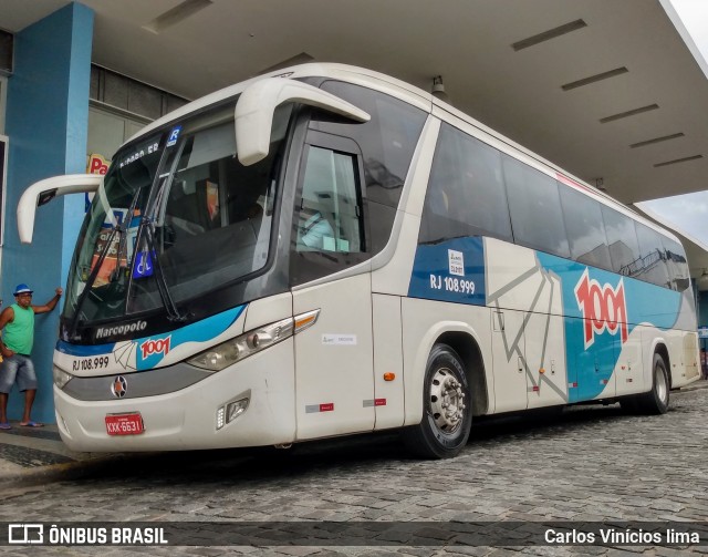 Auto Viação 1001 RJ 108.999 na cidade de Araruama, Rio de Janeiro, Brasil, por Carlos Vinícios lima. ID da foto: 7567945.