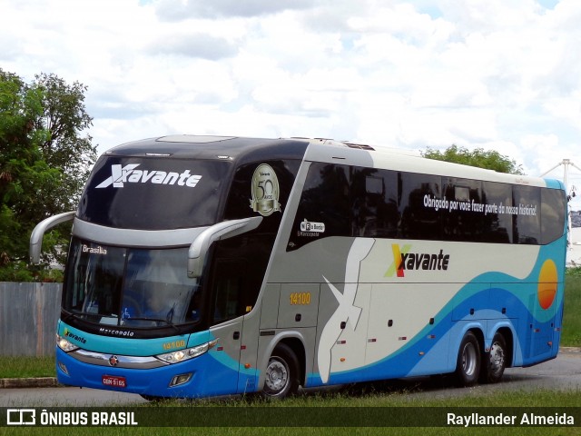 Viação Xavante 14100 na cidade de Brasília, Distrito Federal, Brasil, por Rayllander Almeida. Número da foto: #7492768.