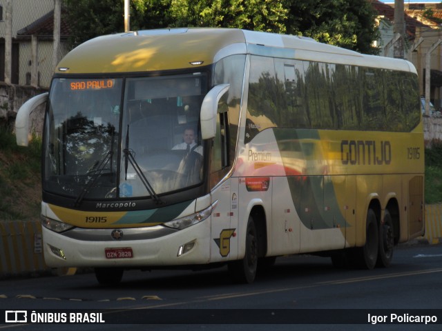 Empresa Gontijo de Transportes 19115 na cidade de Ribeirão Preto, São Paulo, Brasil, por Igor Policarpo. Número da foto: #7493309.